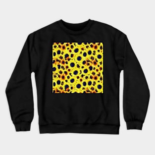 Sunflowers pattern Crewneck Sweatshirt